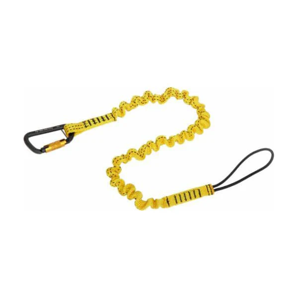 3M 1500178 Yellow 260 mm x 60 mm Hard Hat Coil Tether - Image 3