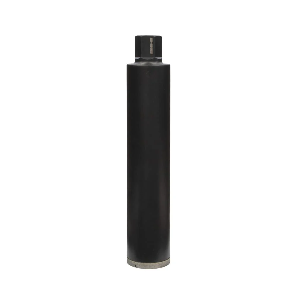 B+BTec 2.000.506 1-1/8 in x 13 in Diamond on Steel Hi-Speed Core Drill Rig Bit