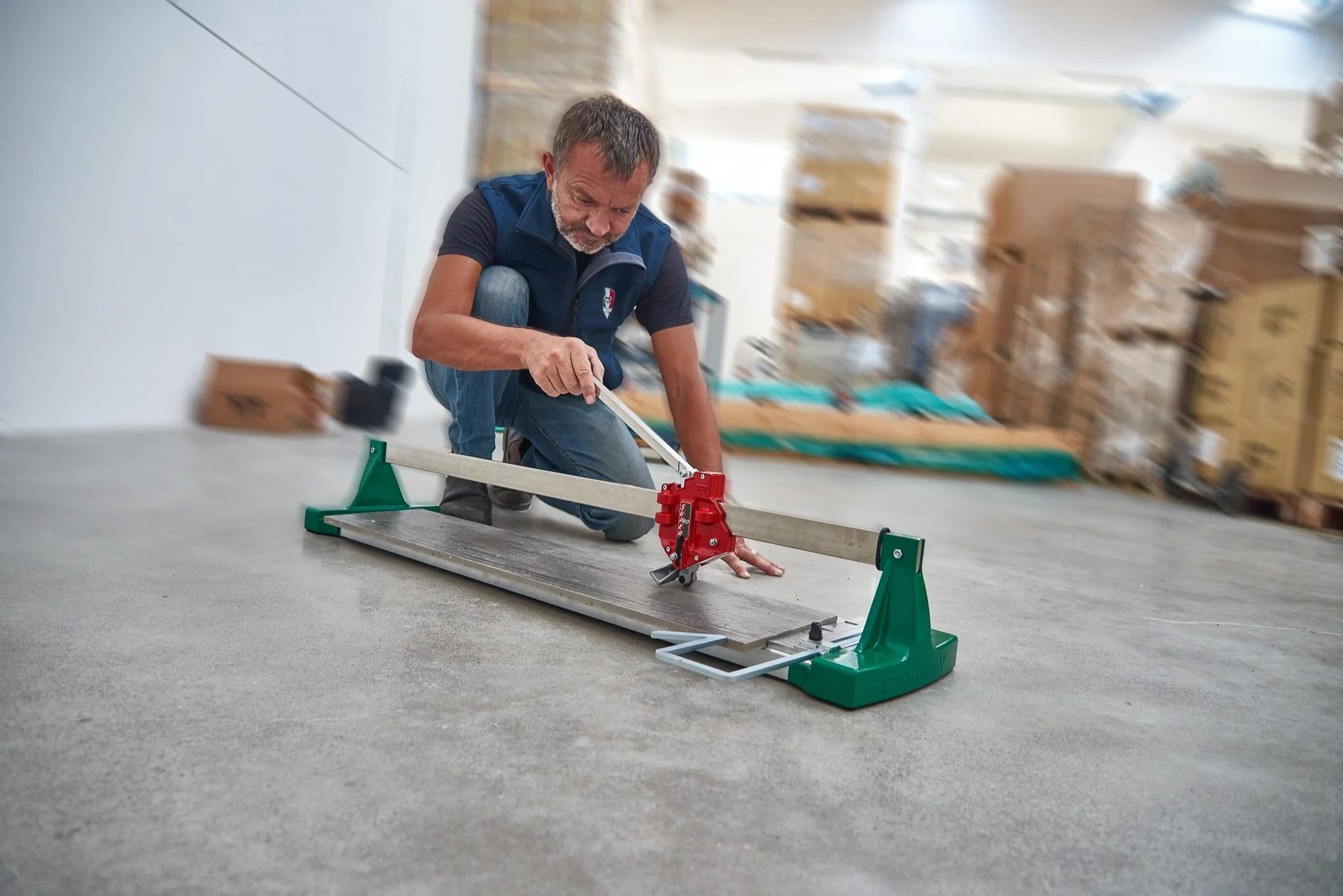 Battipav 35 in. Super Pro Evo 90 Tile Cutter - Image 9