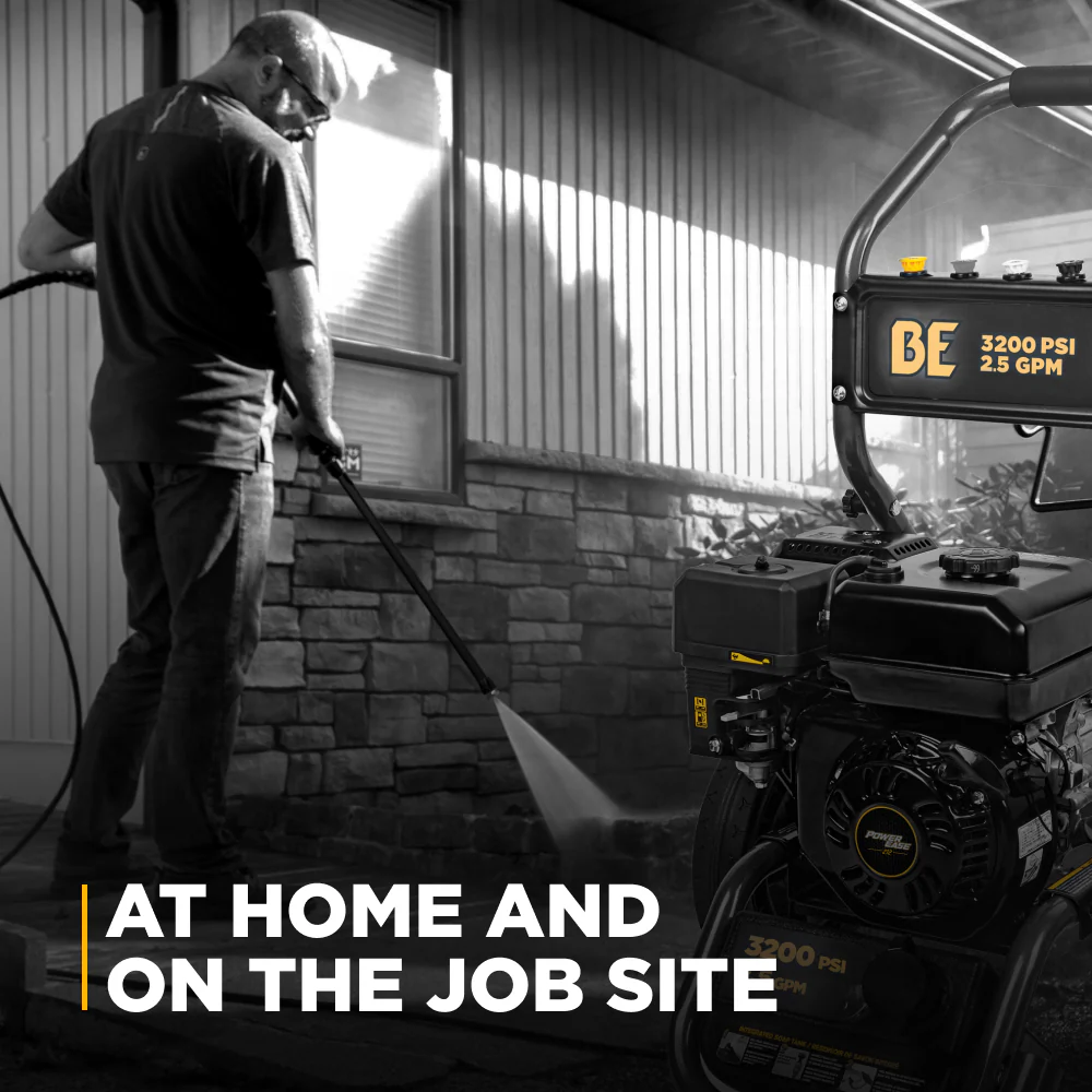 BE BE3475PX 3,400 PSI 2.5 GPM Cold Water Gas Pressure Washer - Image 10