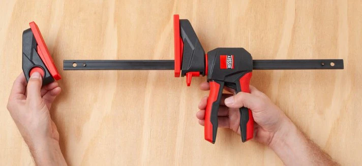 Bessey EHKL360-12-SET 12 in. x 3-1/8 in. Trigger Clamp with 360 Rotating Handle (2-Pack) - Image 6
