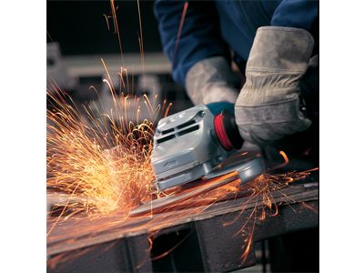 BOSCH 1772-6 7 in. 15 Amp Large Angle Grinder with Rat Tail Handle - Image 5