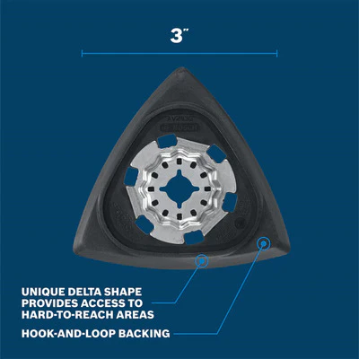 Bosch OSL350SPD Starlock Oscillating Multi-Tool Delta Sanding Pad - Image 4