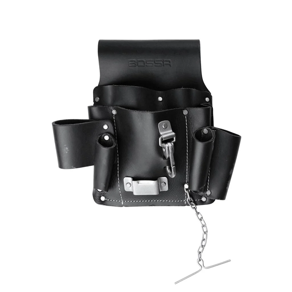 Bossa Top Grain Leather Electricians Tool Pouch
