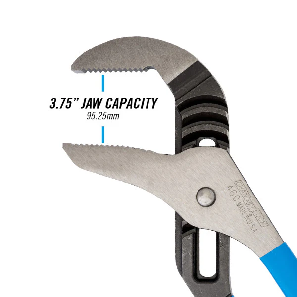 Channellock 460 16-1/2 in. Straight Jaw Tongue And Groove Pliers - Image 3