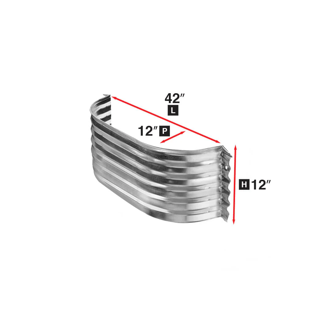 CONQUEST STEEL 12 in. x 12 in. x 12 in. Corrugated Window Well - Image 4