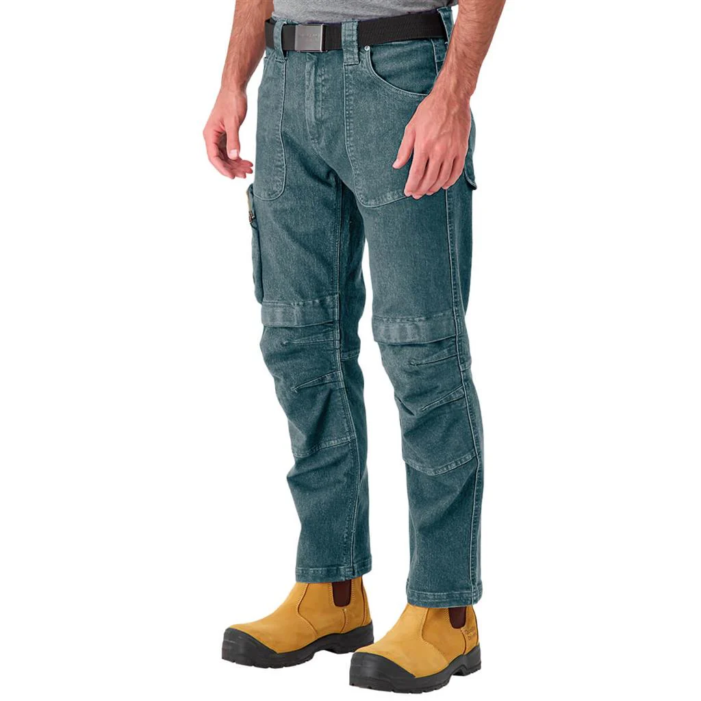 DISC-DuraDrive Freedom Light Blue Cargo Jeans - Image 6