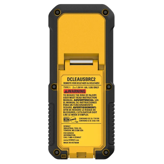 DEWALT DCLEAUSBRC2 Remote For USB Cross Laser DCLE14221GB & DCLE14251GB - Image 3