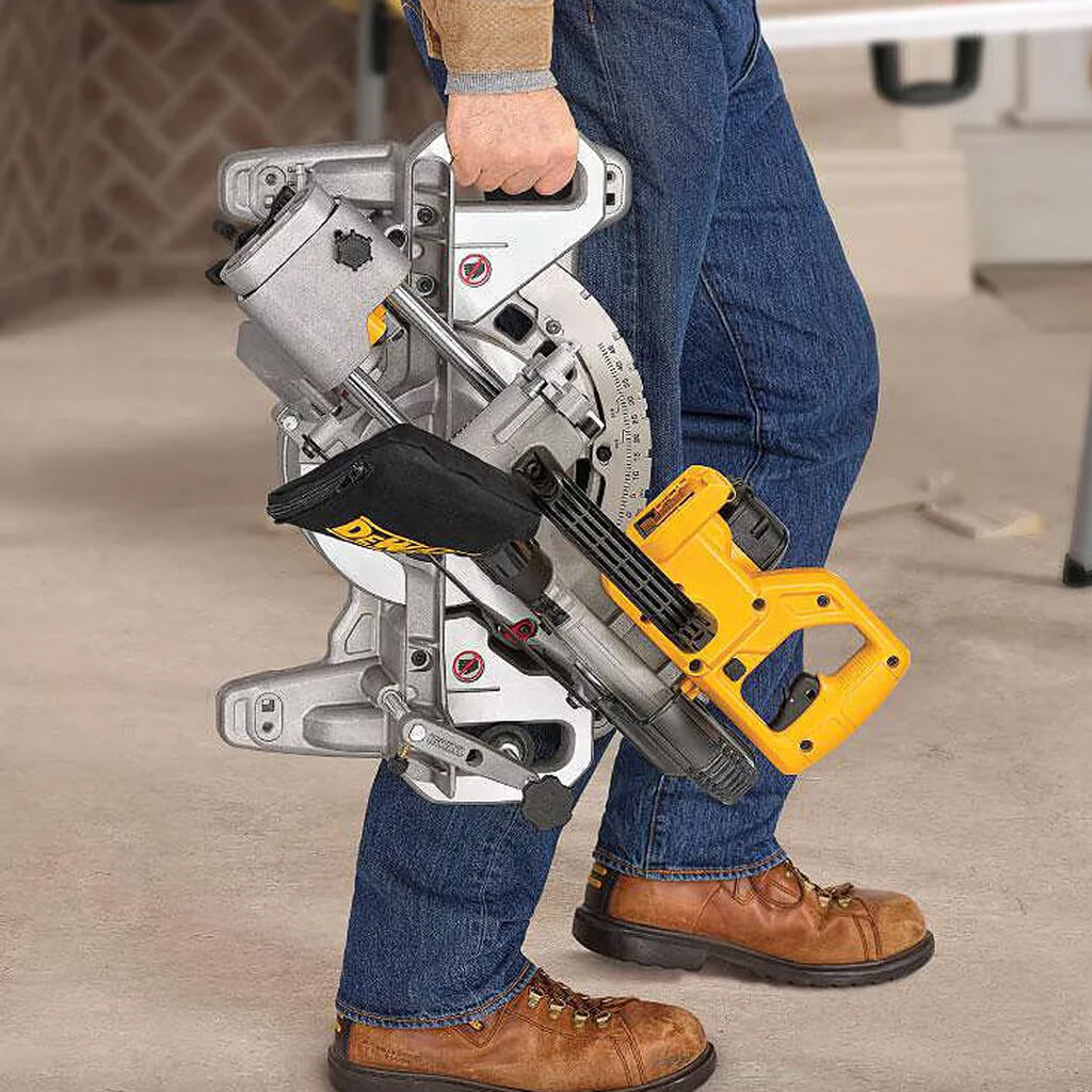 DeWalt DCS361B 7-1/4 in 20 V Lithium-Ion Cordless Sliding Miter Saw (Tool Only) - Image 6