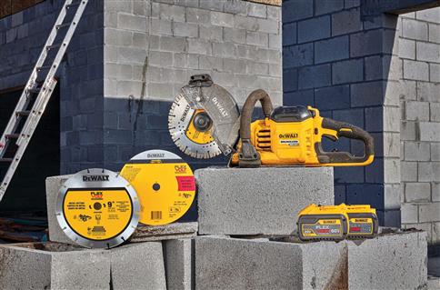 DeWalt DCS692X2 60 V Lithium-Ion 9 Ah Cordless Cut-Off Saw Kit - Image 9