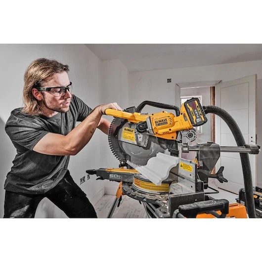 DEWALT DCS781B 60V MAX Brushless 12 in. Double Bevel Sliding Miter Saw (Tool Only) - Image 6
