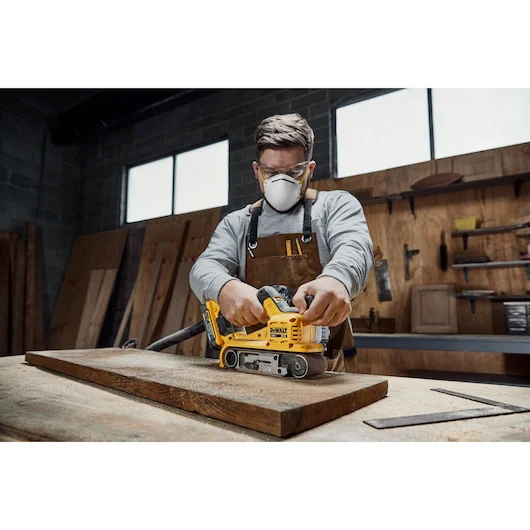 DeWalt DCW220B 3 x 18 in 20 V Lithium-Ion Brushless Cordless Belt Sander - Image 10