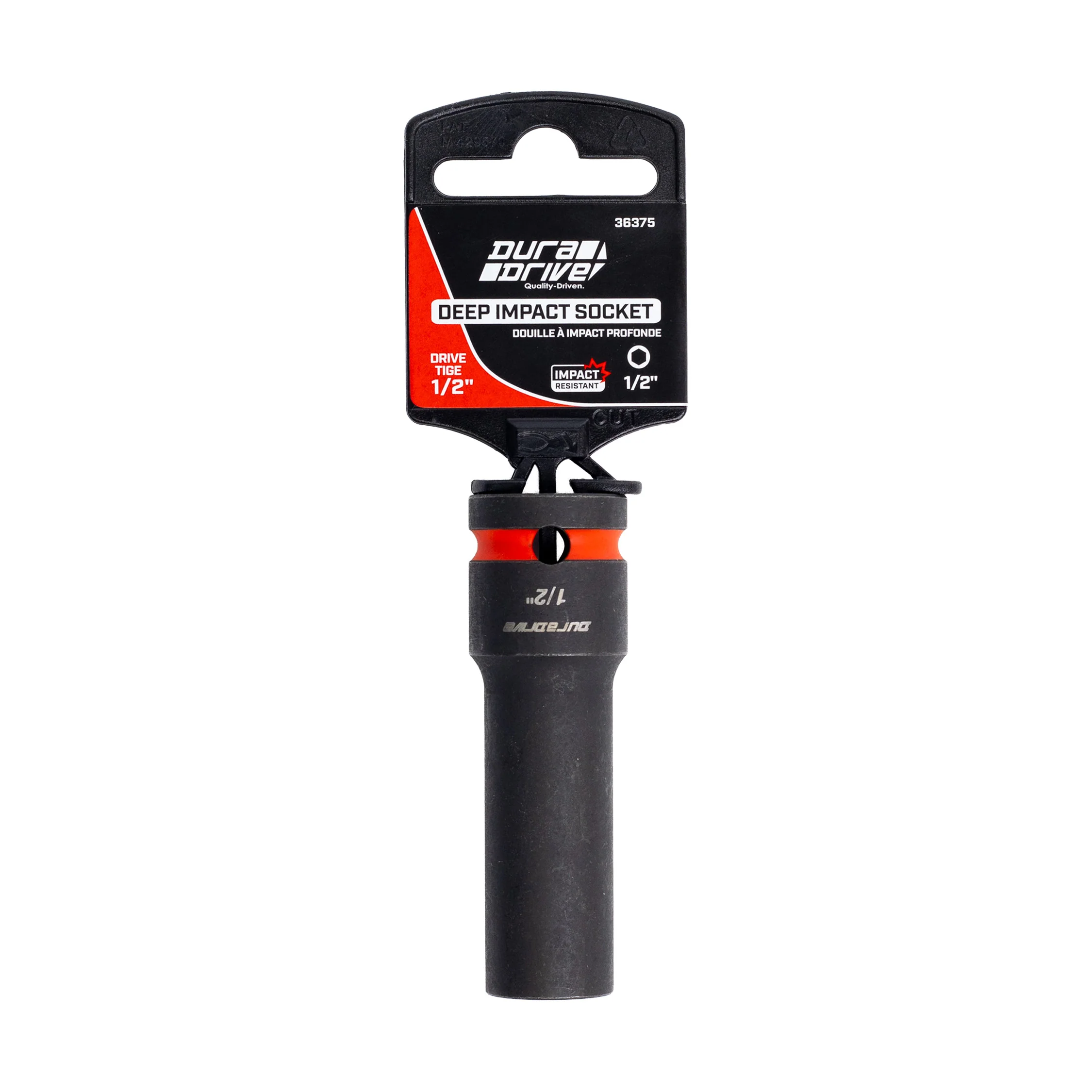 DuraDrive 1/2" x 1/2" Deep Impact Socket - Image 2