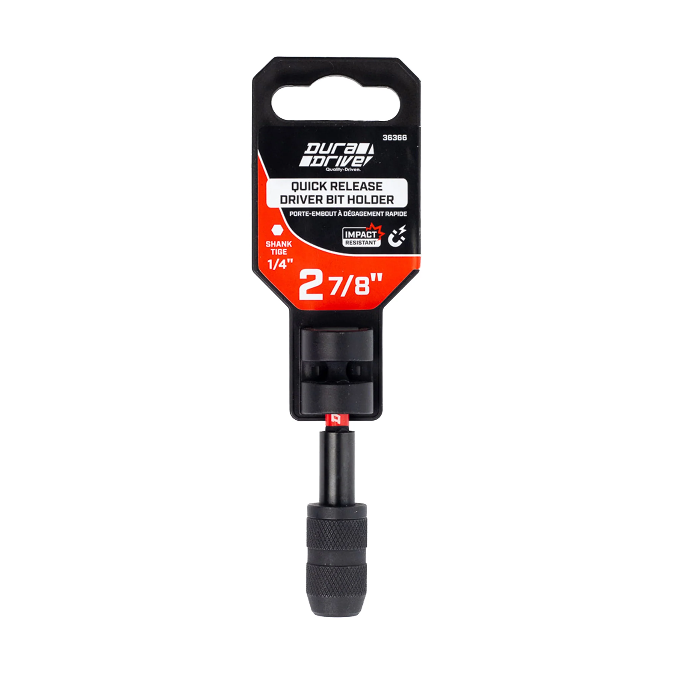 DuraDrive 2.0 2-7/8" Quick Release Magnetic Driver Bit Holder - Image 2