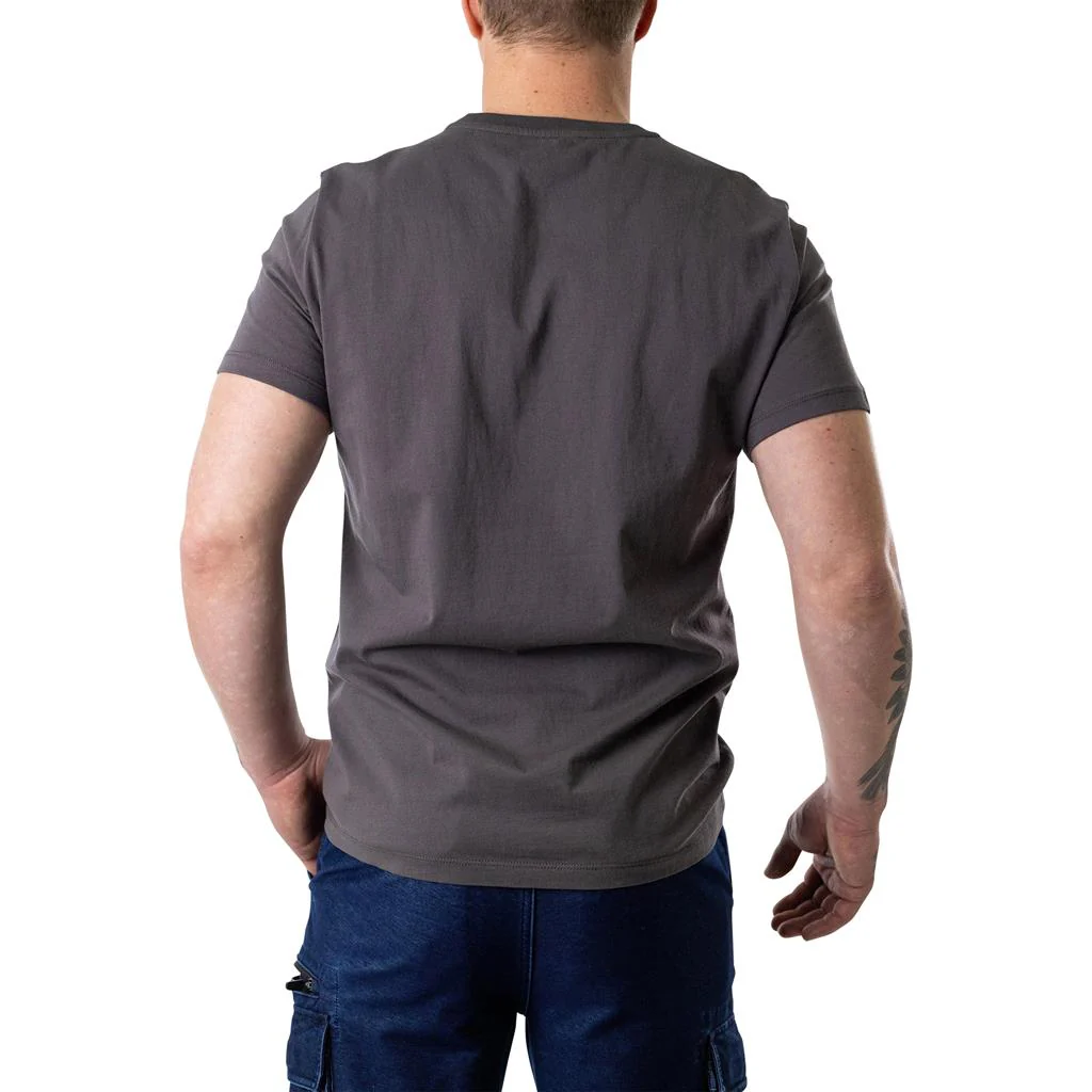 DuraDrive 3D Diamond Print 100% Cotton Crew Neck T-Shirt - Image 6