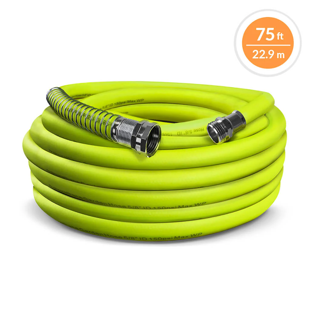 DuraDrive 5/8 in. x 75 ft. Lime Hybrid Polyurethane Garden Hose - Image 2