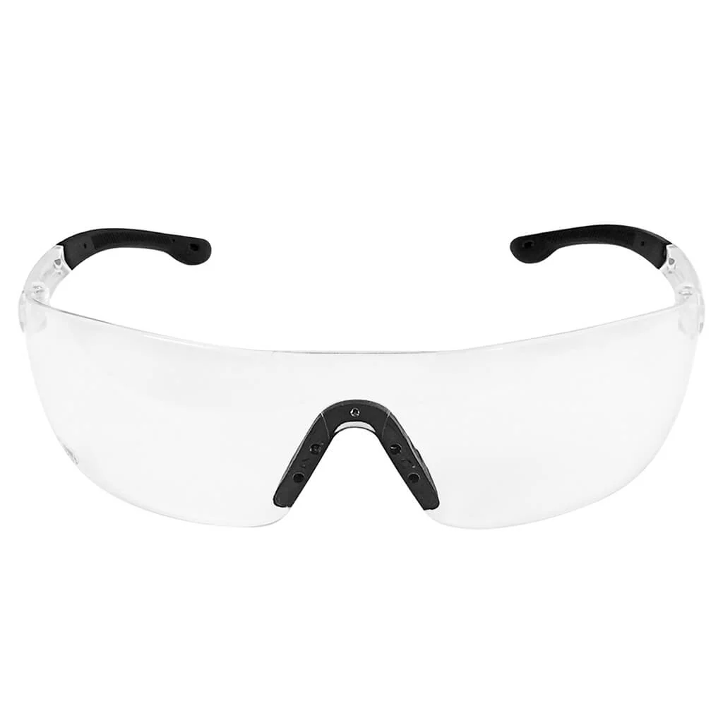 DuraDrive Clear Lens Anti-Scratch Anti-Fog Wrap Around Safety Glasses - Image 2