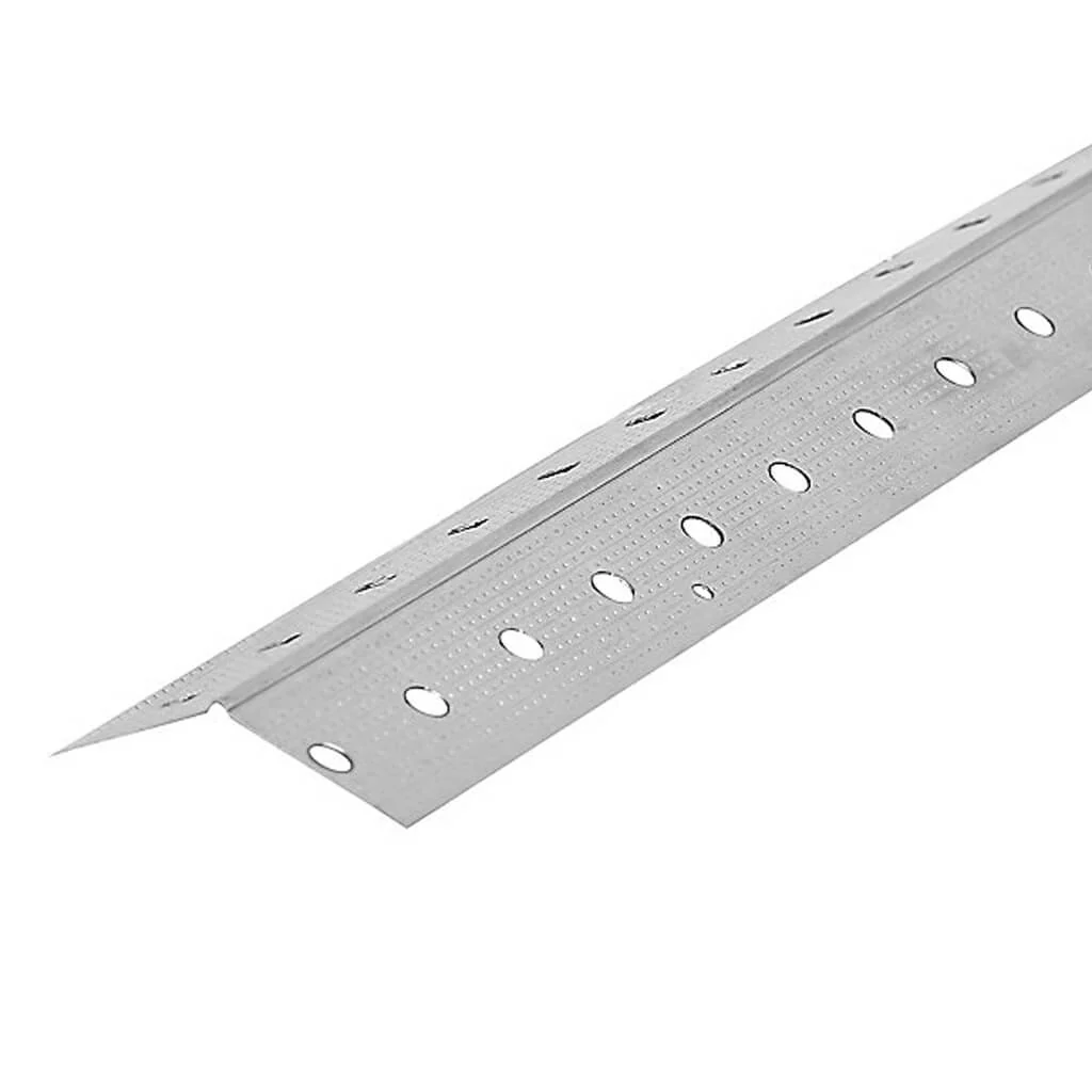 DuraDrive D100 1-1/4 in. x 8 ft. 25-Gauge 90-Degree Zinc Coated Metal Corner Bead - Image 12