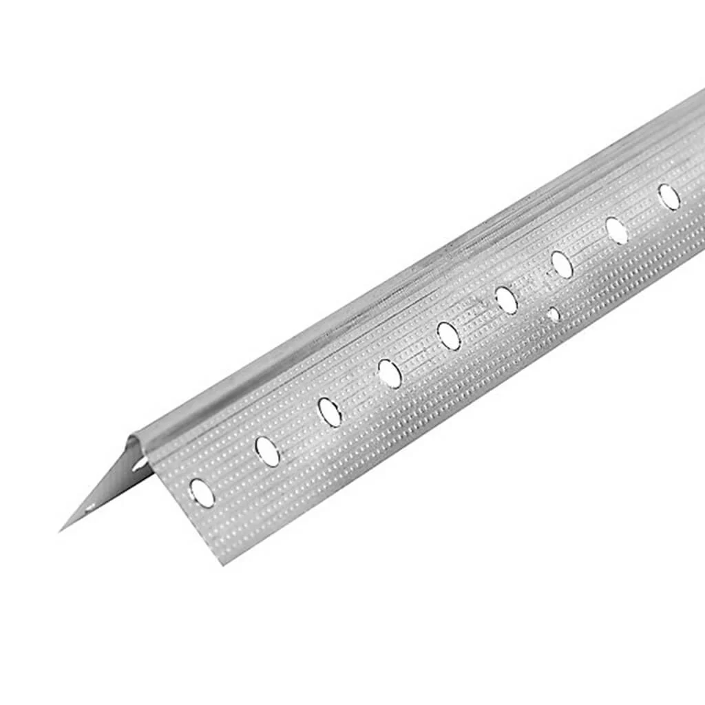 DuraDrive D100 1-1/4 in. x 8 ft. 25-Gauge 90-Degree Zinc Coated Metal Corner Bead - Image 5