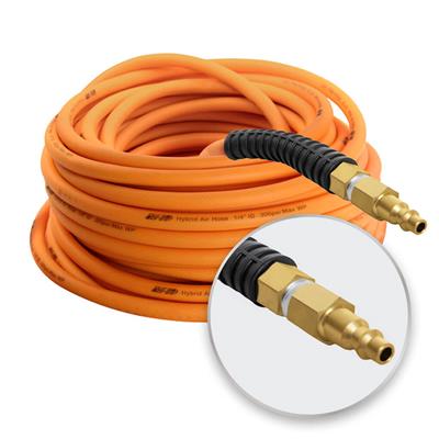DuraDrive DYPA14100F 1/4 in. x 100 ft. Hybrid Polymer Air Hose with Swivel Fitting - Image 2