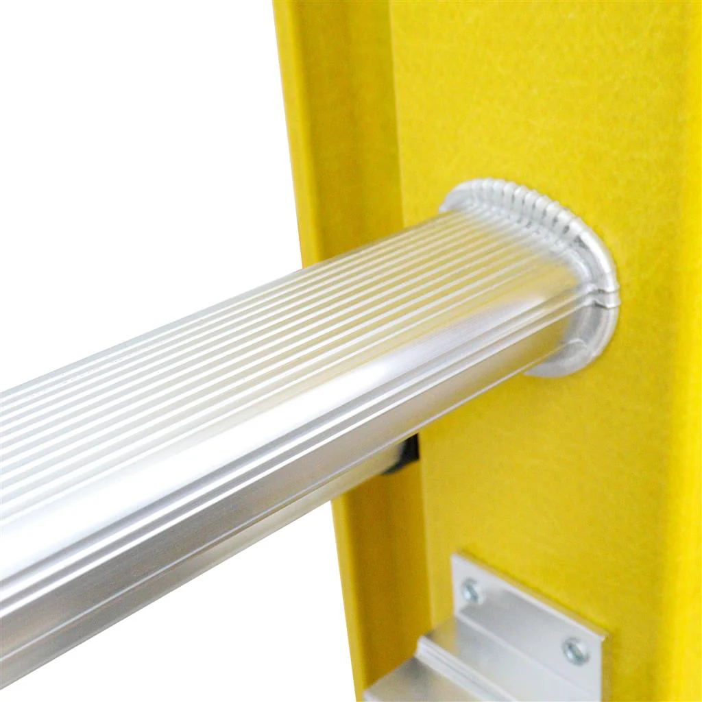 DuraDrive 16' Fiberglass Extension Ladder, 300 Lbs. Grade 1A - Image 4