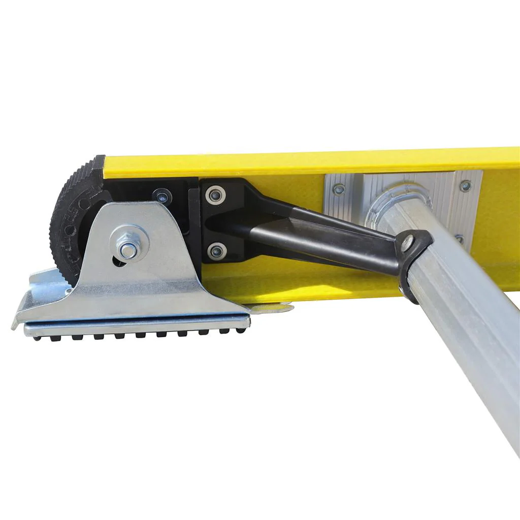 DuraDrive 12' Fiberglass Straight Ladder, 300 Lbs. Grade 1A - Image 3