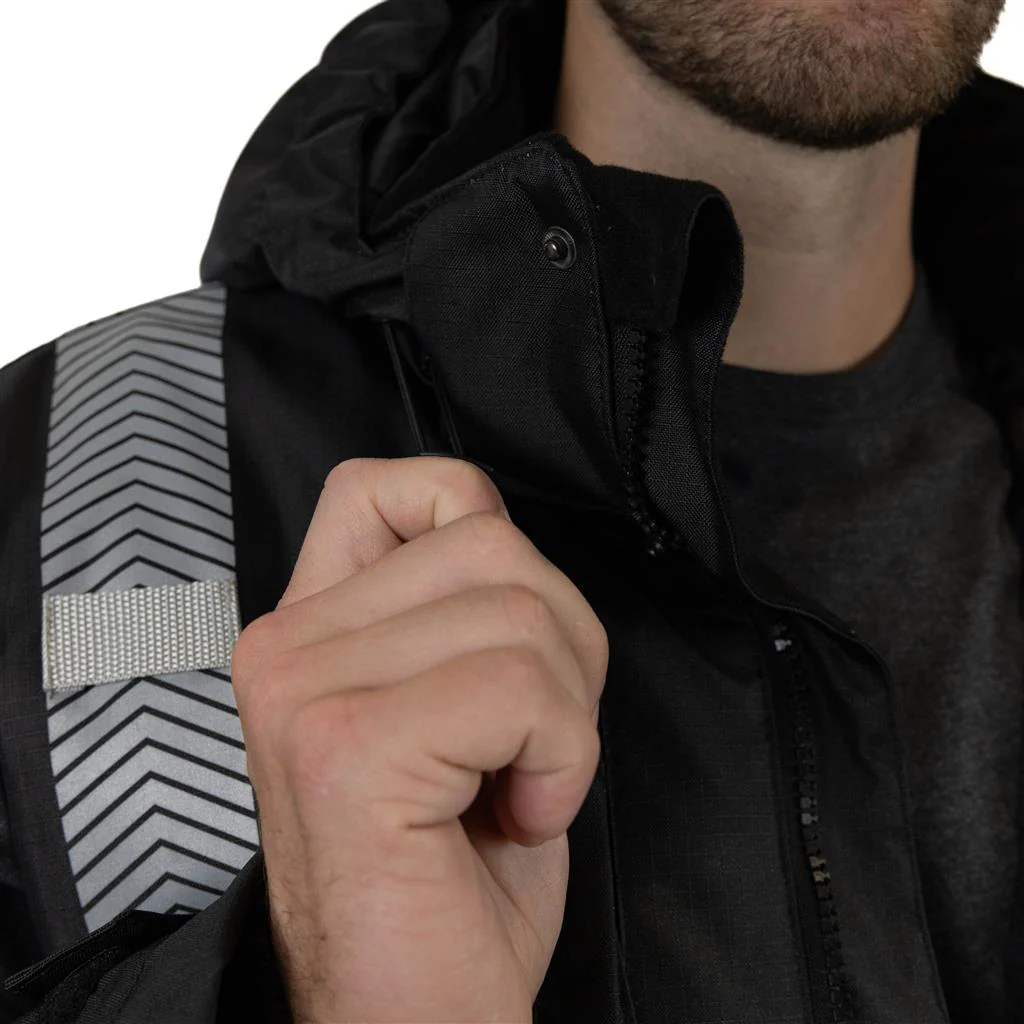 DuraDrive Hi-Vis Ripstop Insulated Winter Jacket - Water Resistant - Image 19