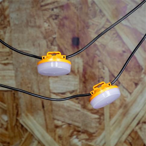 DuraDrive 100 ft. LED Daisy Chain String Work Light, 12,000 Lumens - Image 3