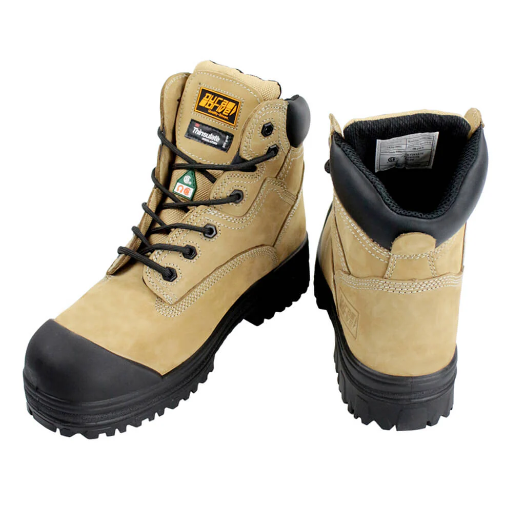 DuraDrive Men's CSA TUNDRA 8 in. Composite Toe Metal Free Cow Nubuck Insulated Work Boots - Image 9