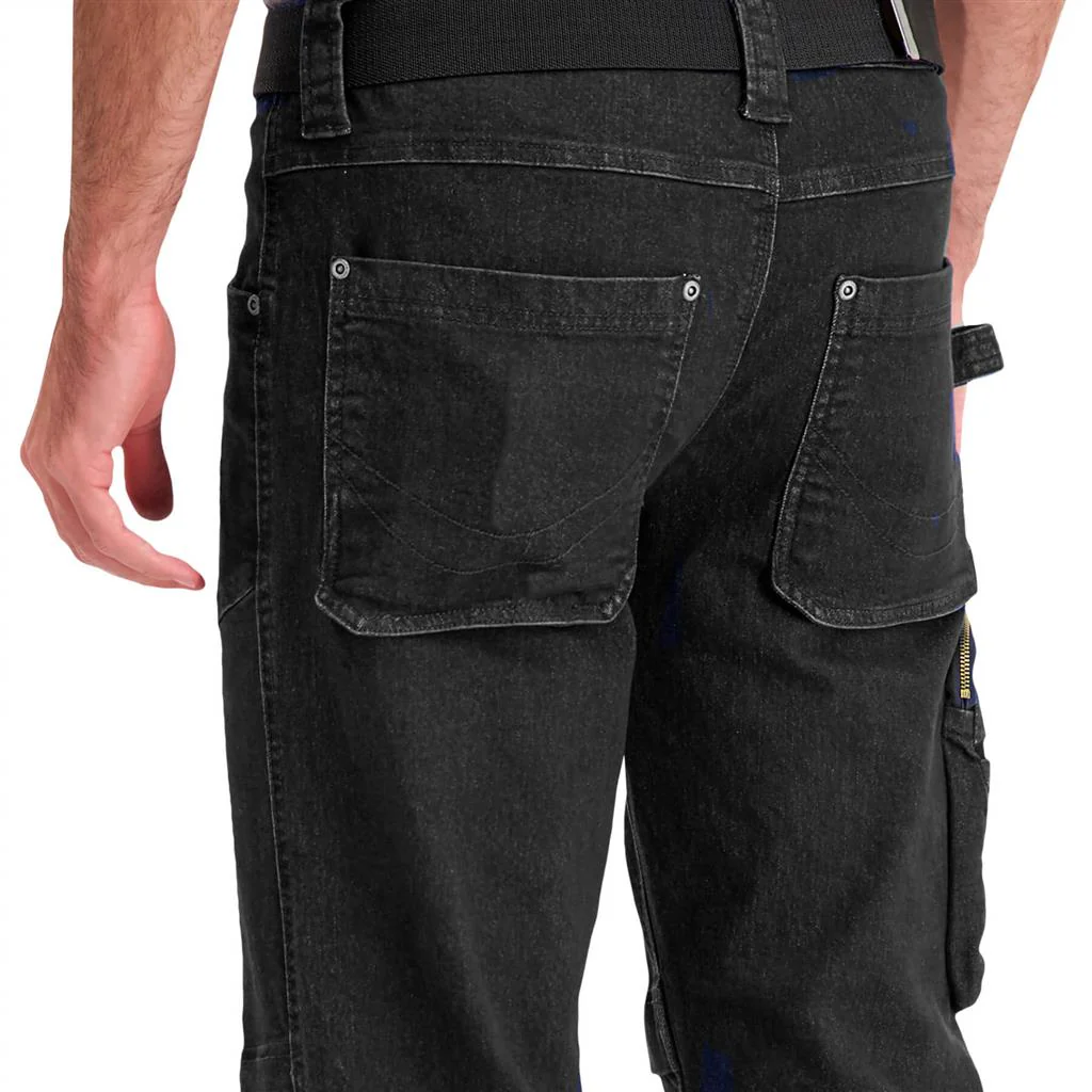 DuraDrive Freedom Black Cargo Jeans - Image 7