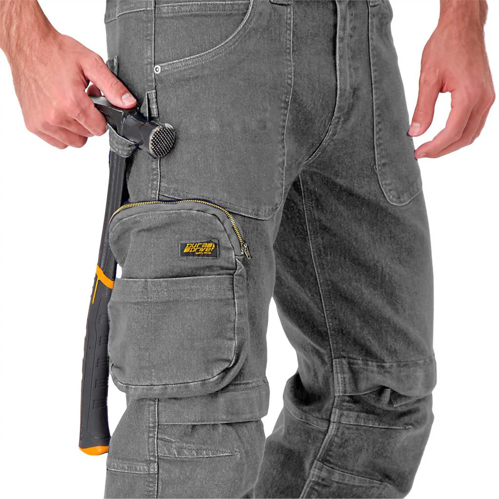 DuraDrive Freedom Grey Cargo Jeans - Image 6