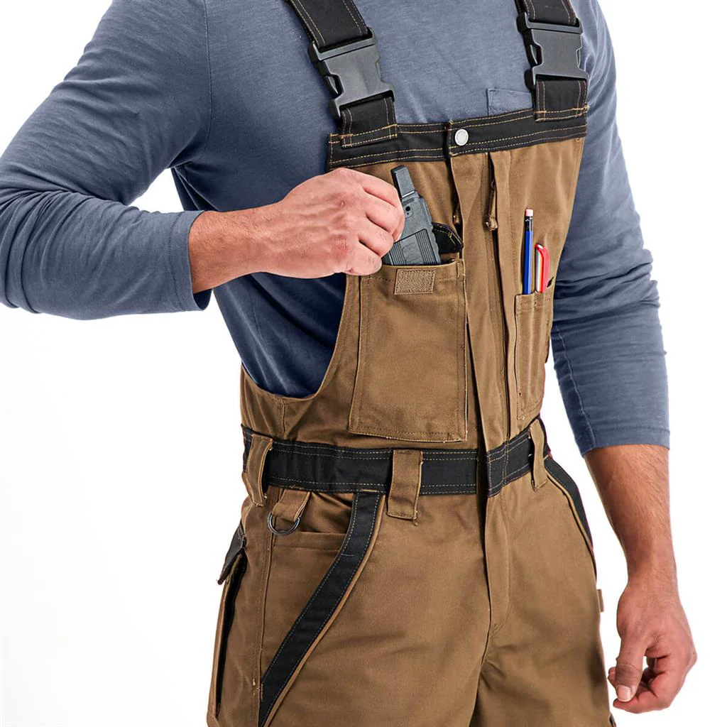 DuraDrive Men's TRADESMAN Timber Two Tone Overall - Image 4