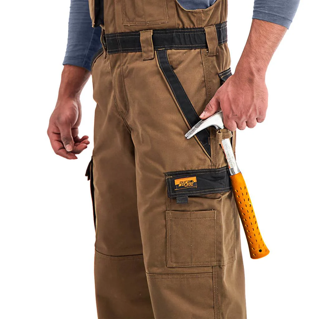 DuraDrive Men's TRADESMAN Timber Two Tone Overall - Image 5