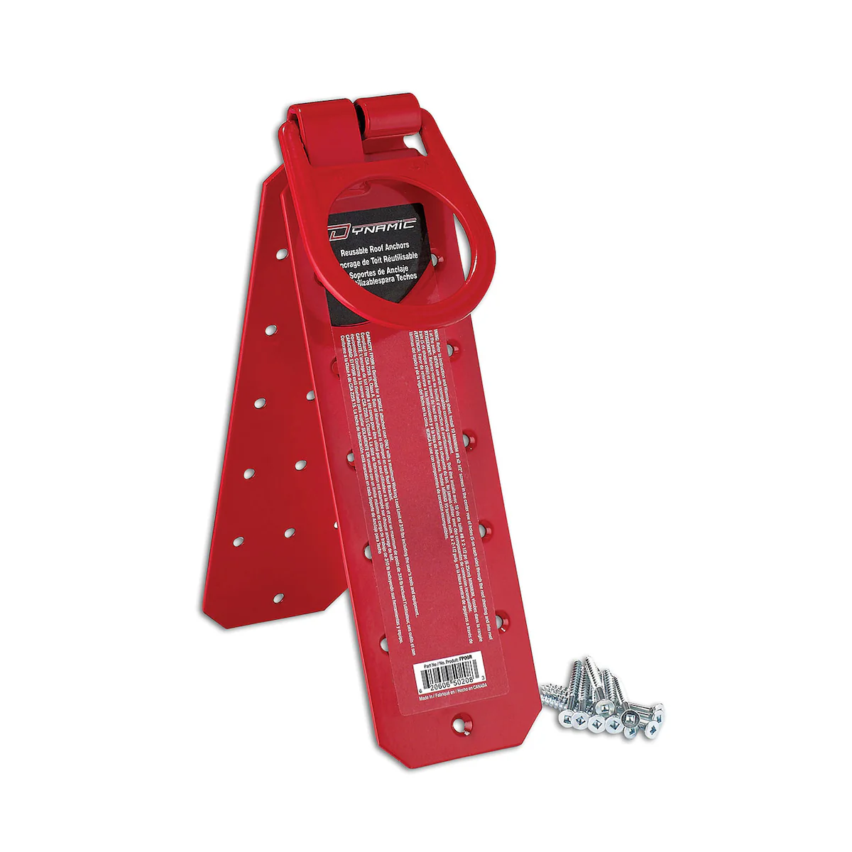Dynamic FP09R Reusable Roof Anchor W/Screws