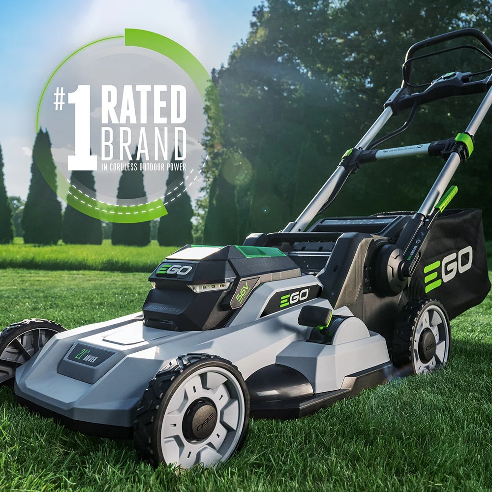 EGO LM2114 56V POWER+ 21 In. Push Mower Kit (w/6.0Ah Battery) - Image 2
