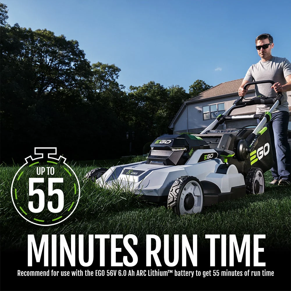 EGO LM2114 56V POWER+ 21 In. Push Mower Kit (w/6.0Ah Battery) - Image 4