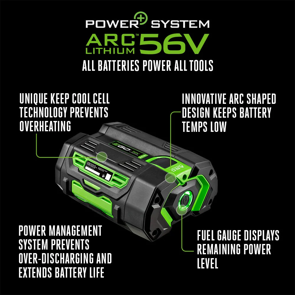 EGO Power+ BA2800T 56-Volt 5.0Ah Battery with Fuel Gauge - Image 2