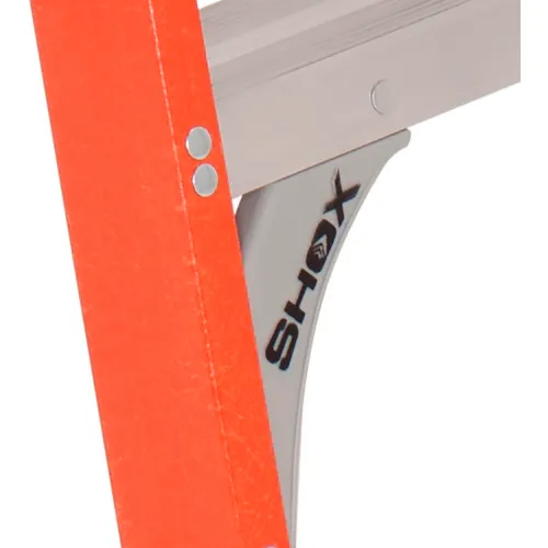 Louisville FXP1706 6 ft. Fiberglass Platform Step Ladder, 300 Lbs. Grade 1A - Image 2