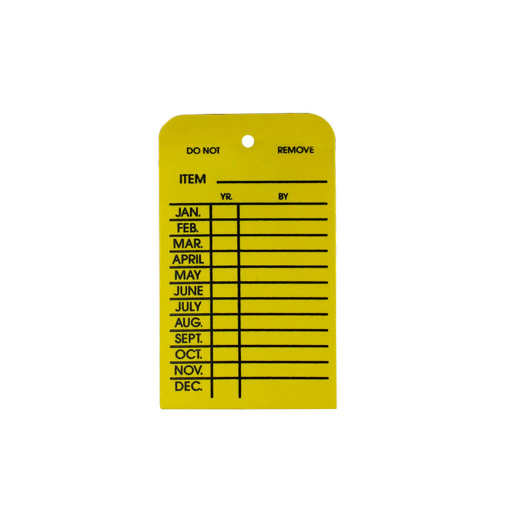 Flame-Tamer 052047 Plastic Fire Extinguisher Tag 10-Pack