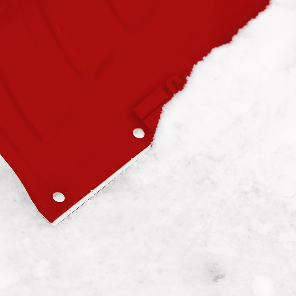 Garant 80611 11 in x 21 in Poly Snow Pusher with Steel Wear Strip and Handle - Image 3