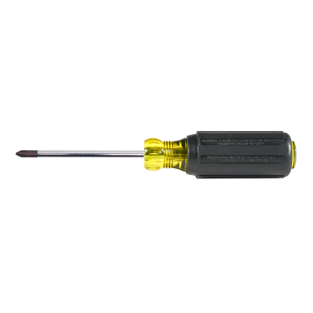 Klein 603-3 #1 Phillips Screwdriver 3 in. Round Shank - Image 2