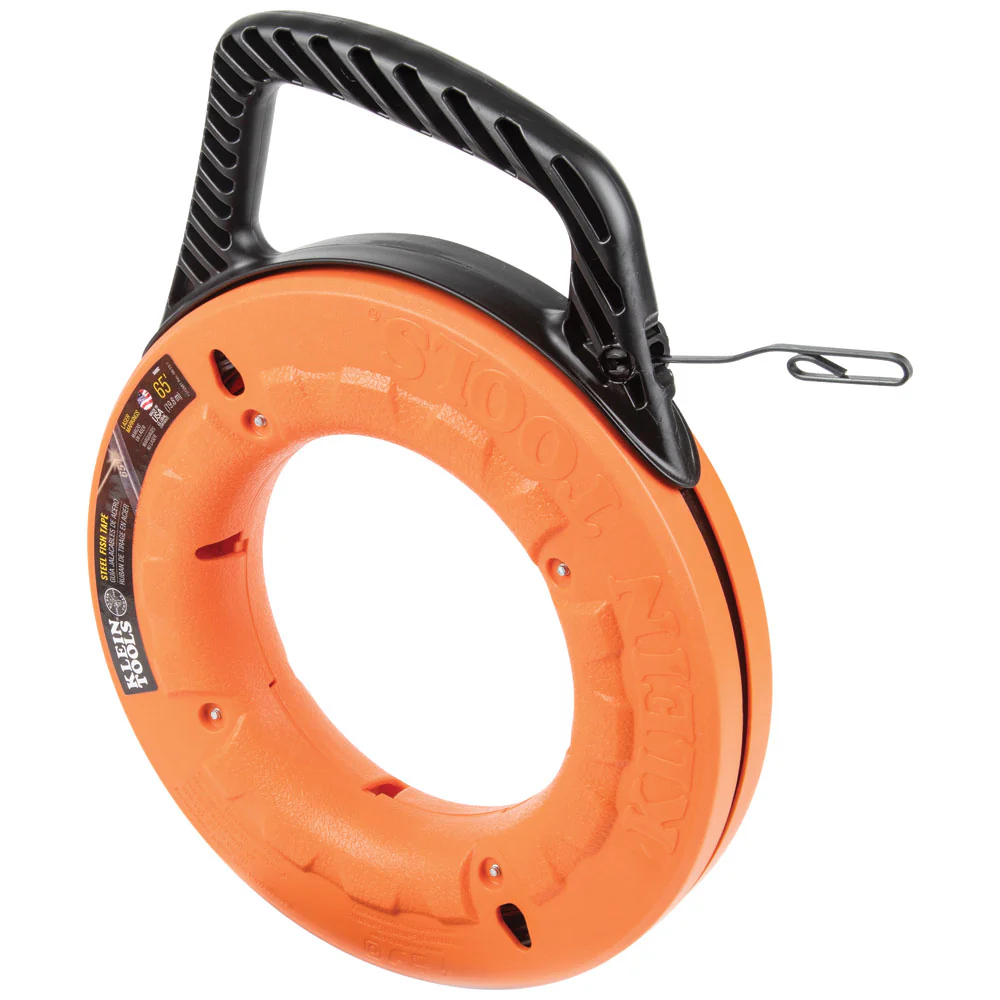 Klein 56002 Steel Fish Tape 65 ft.