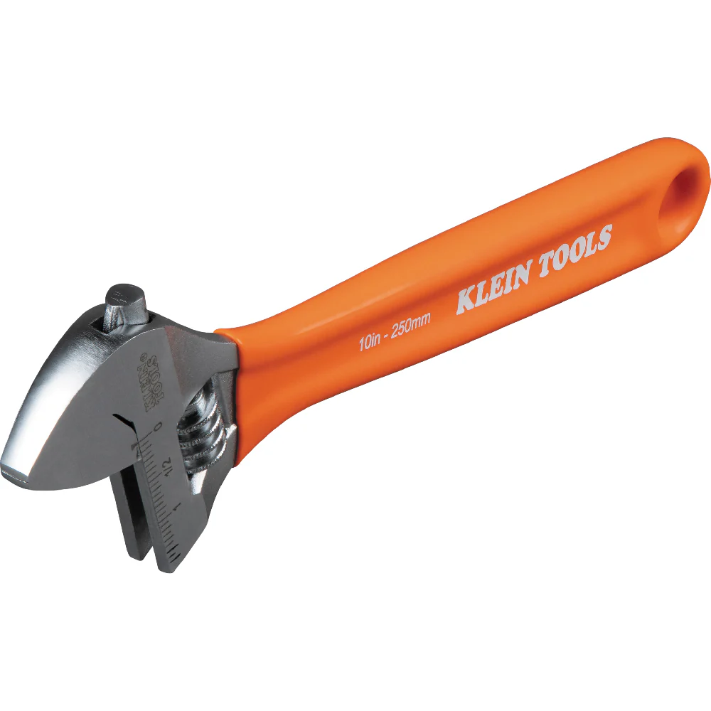 Klein O50710 Extra-Capacity Adjustable Wrench 10 in. - Image 2
