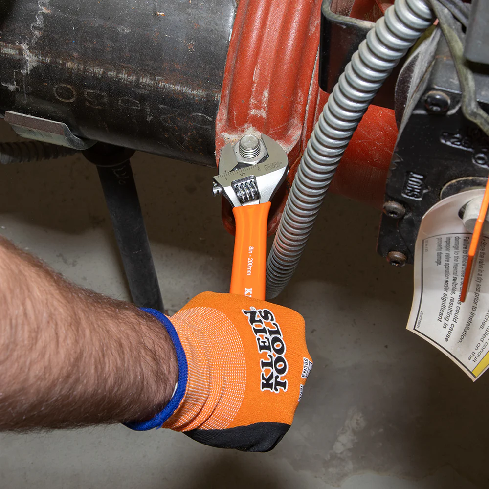 Klein O5078 Extra-Capacity Adjustable Wrench 8 in. - Image 6