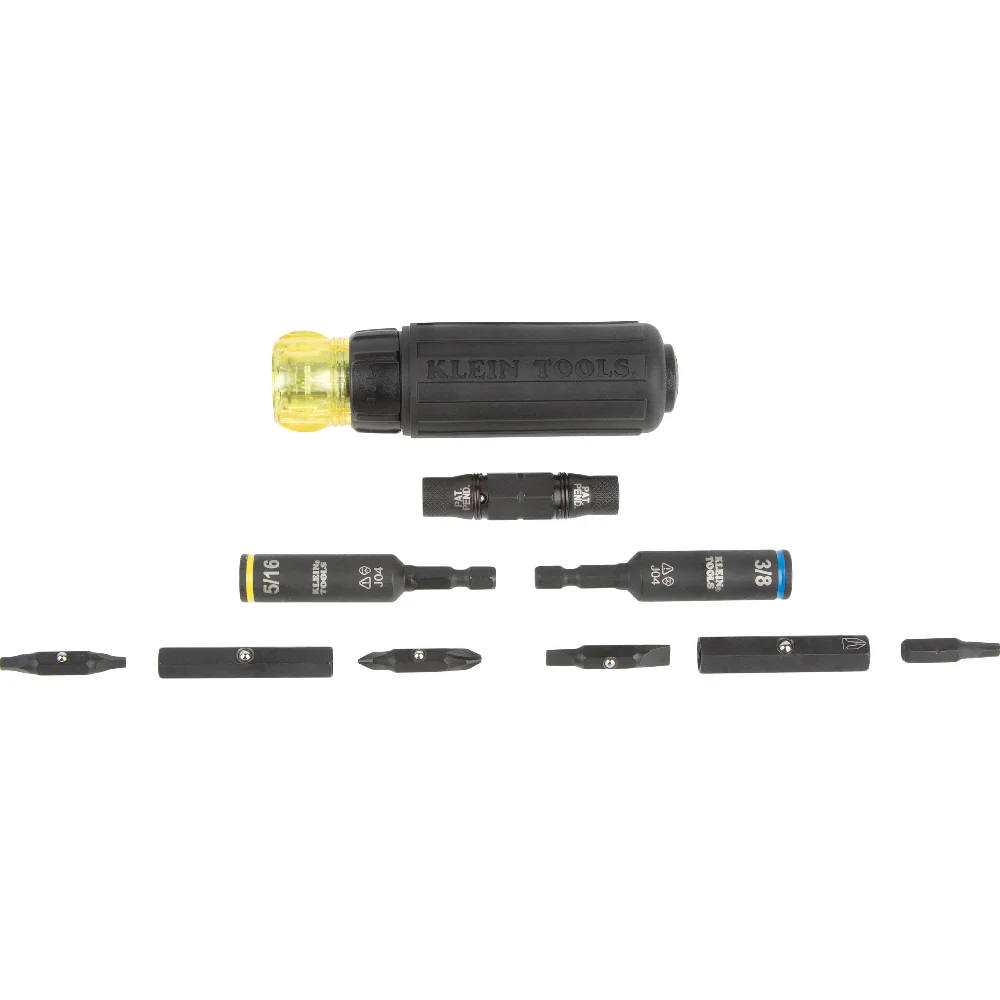 Klein 32500HDRT Knect 11-In-1 Ratcheting Screwdriver & Nut Driver - Image 5
