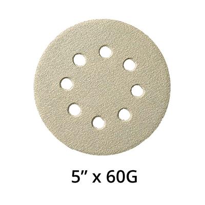 Klingspor 147642 5 in. x 60 Grit Wood Sanding Discs (100-Pack)