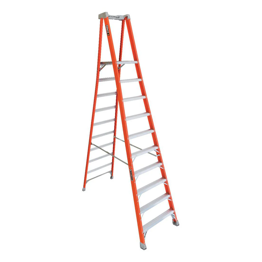 Louisville FXP1710 10 ft. Fiberglass Platform Ladder, 300 Lbs. Grade 1A