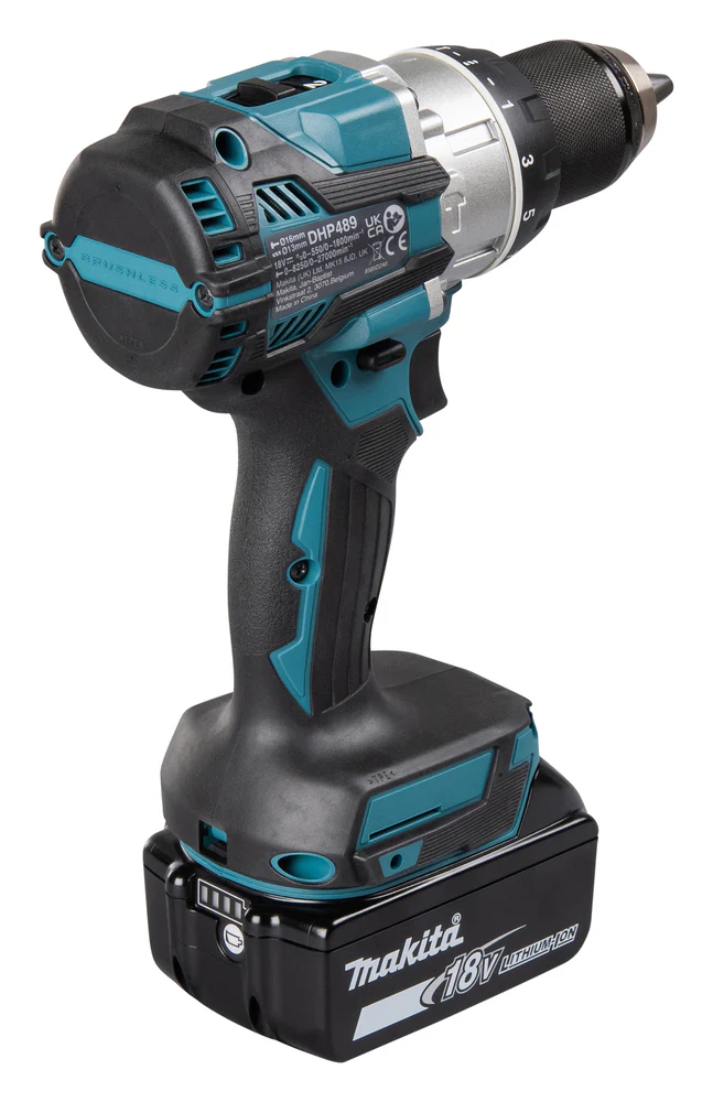 Makita DHP489Z LXT® 1/16 - 1/2 in 620 W Lithium-Ion Brushless Variable Speed Cordless Hammer Drill/Driver - Image 3
