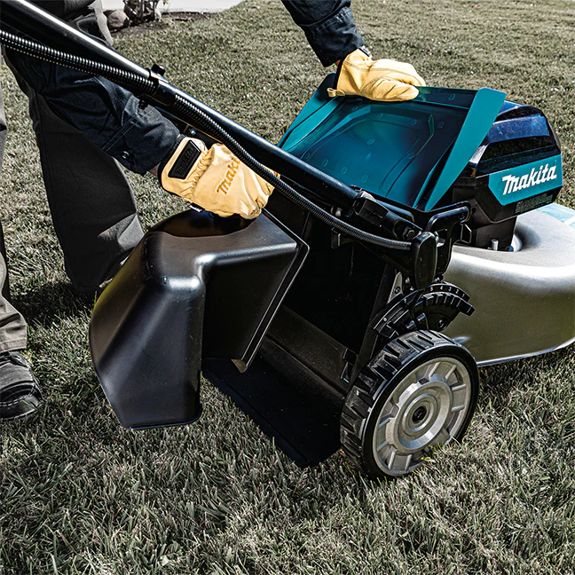 Makita LM002GT201 40V MAX XGT Brushless 21 in. Self Propelled STEEL DECK Lawn Mower Kit (5.0Ah x 2) - Image 4