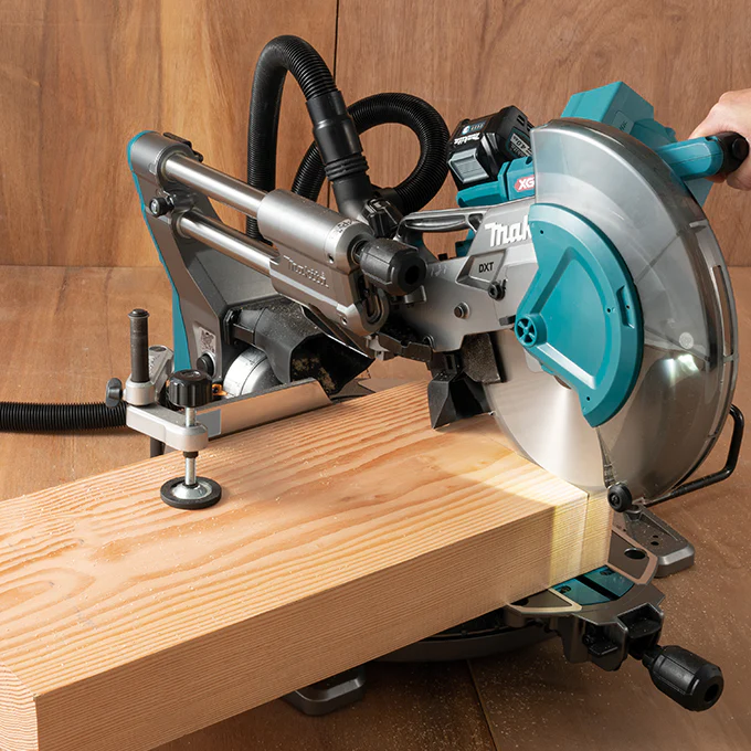 MAKITA LS004GZ 40Vmax XGT Brushless 10 in. Dual Compound Mitre Saw with AWS (Tool Only) - Image 2